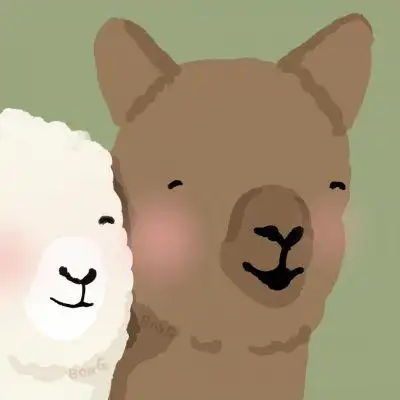 手绘情侣头像小羊咩咩77