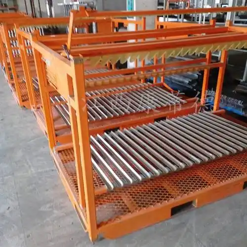 康蒂德汽车车门中柱b柱方管运输架汽车引擎盖装配转运堆叠架