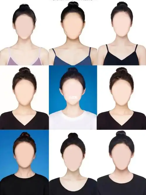 最新证件照模板