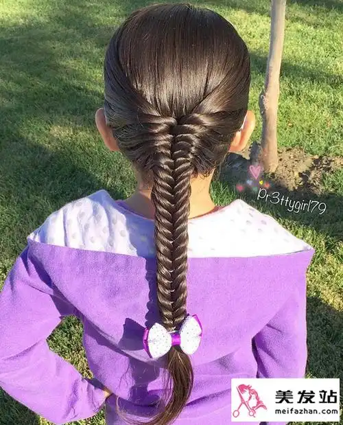 儿童编发大全20例 小女孩舞蹈表演编发图片_儿童发型 - 美发站