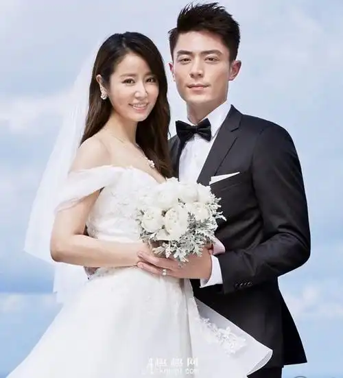 林心如霍建华婚纱照