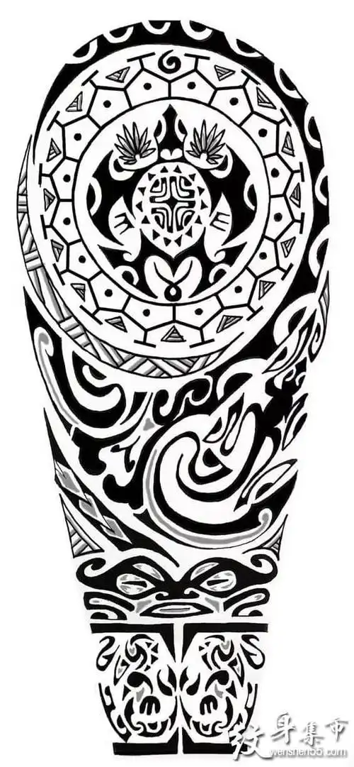 玛雅图腾纹身玛雅图腾纹身手稿玛雅图腾纹身手稿图案