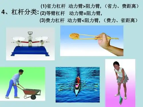 和功复习课件(苏科版)(九年级上)答案ppt 4,杠杆分类: (2)等臂杠杆 第