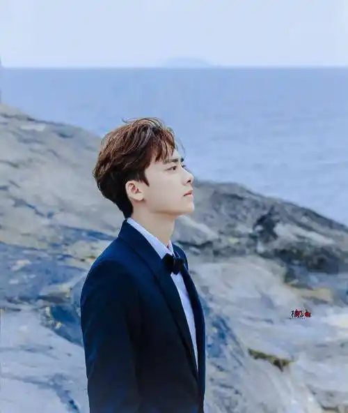 李易峰李易峰在海边的侧脸照,气氛真美妙.这是平时的活动照吗?