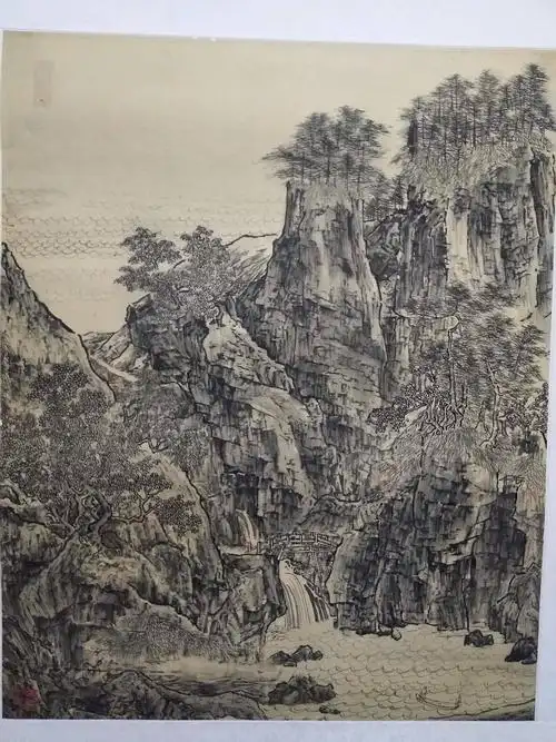 杨峥月-茂林远岫局部