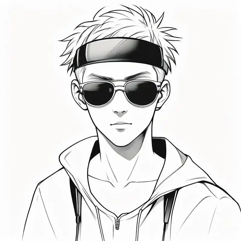 96酷炫寸头男生头像97