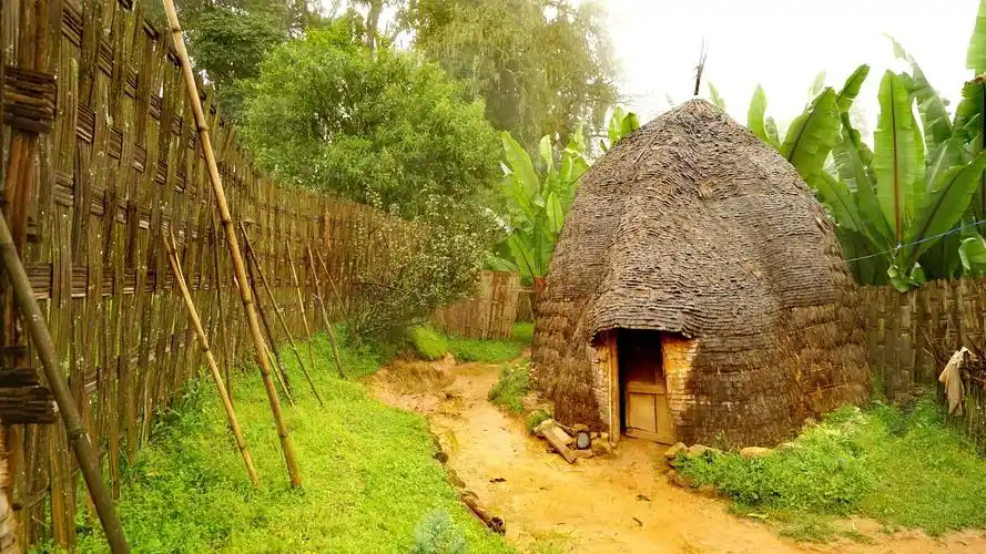 dorze部落的象屋～走进非洲最后的原始部落之一