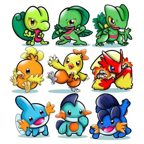 宝可梦q版御三家系列