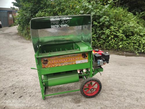 家用汽油柴油打谷机全自动神器小型水稻脱粒机农用收割机械