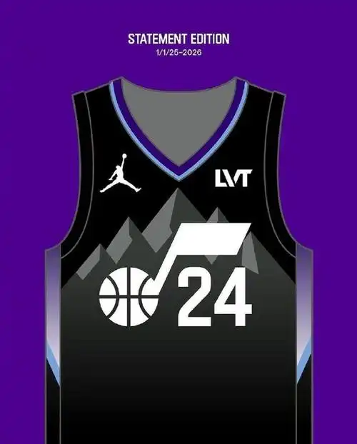 犹他爵士##nba总决赛#爵士队新球衣,经典雪山回归9015images via