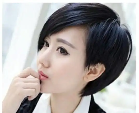 30岁女生自然短碎发发型图片 漂亮短碎发青春又显年轻(3)