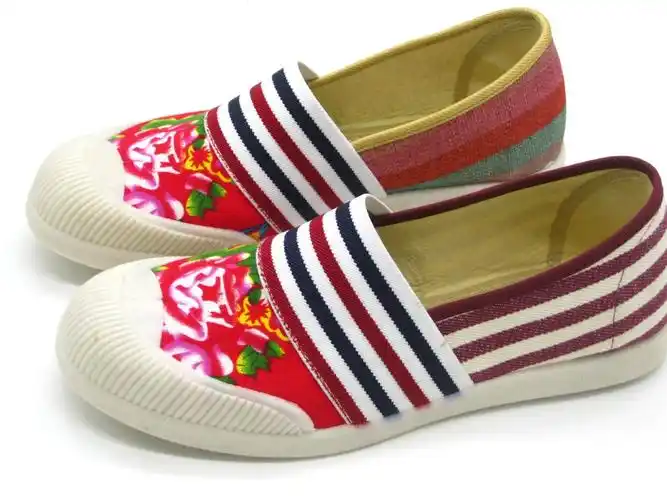 厂家直销 老北京布鞋 女鞋 平底 单鞋 防滑 轻便 舒适韩范年轻款