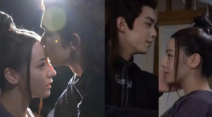 迪丽热巴吴磊额头吻花絮曝光甜度爆表让人上头