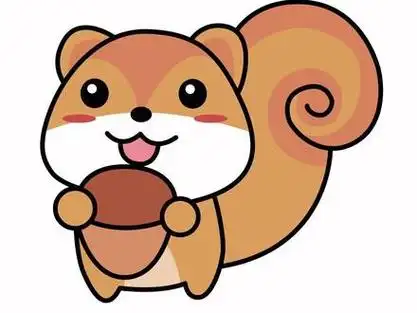 简单可爱的小松鼠简笔画来啦#创作灵感 #儿童简笔画 #简笔画教程 @dou