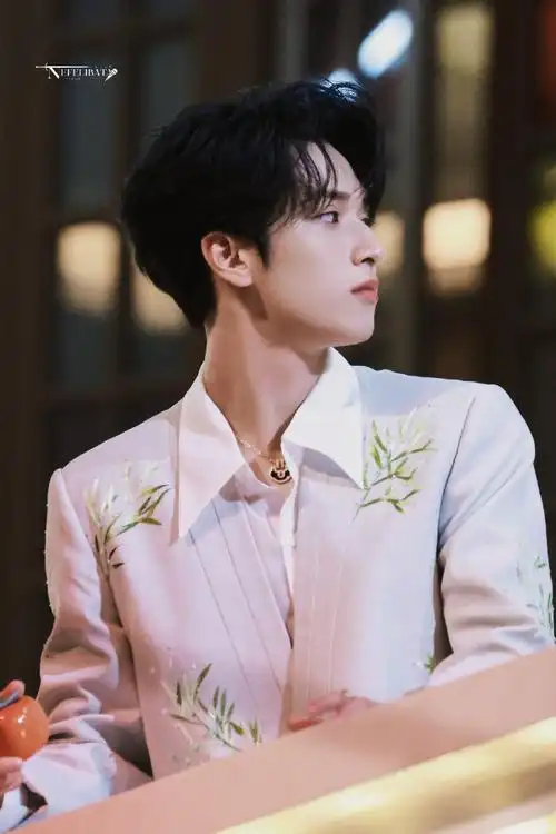 严浩翔智族gq创意大赏##严浩翔新中式穿搭##gq红毯