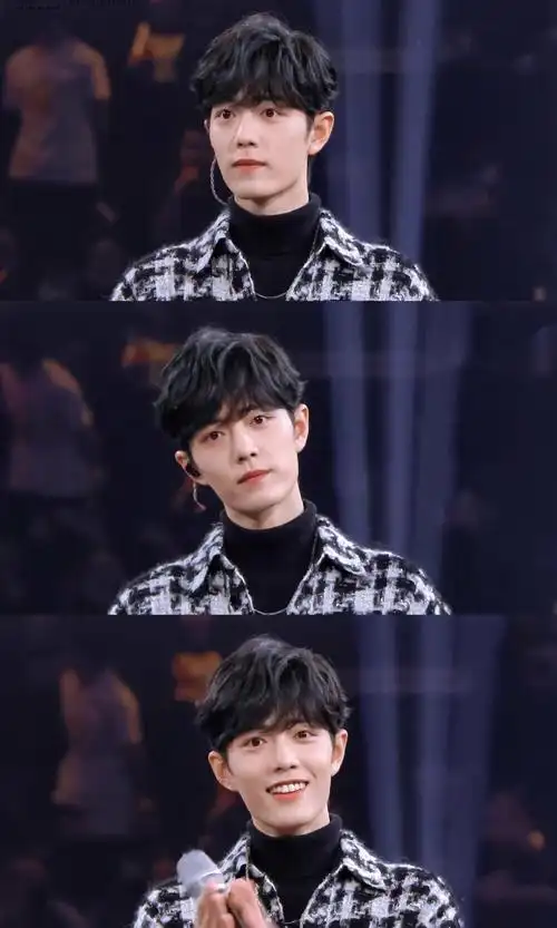 肖战三宫格壁纸