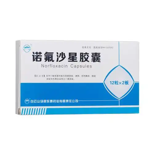 诺氟沙星胶囊白云峰