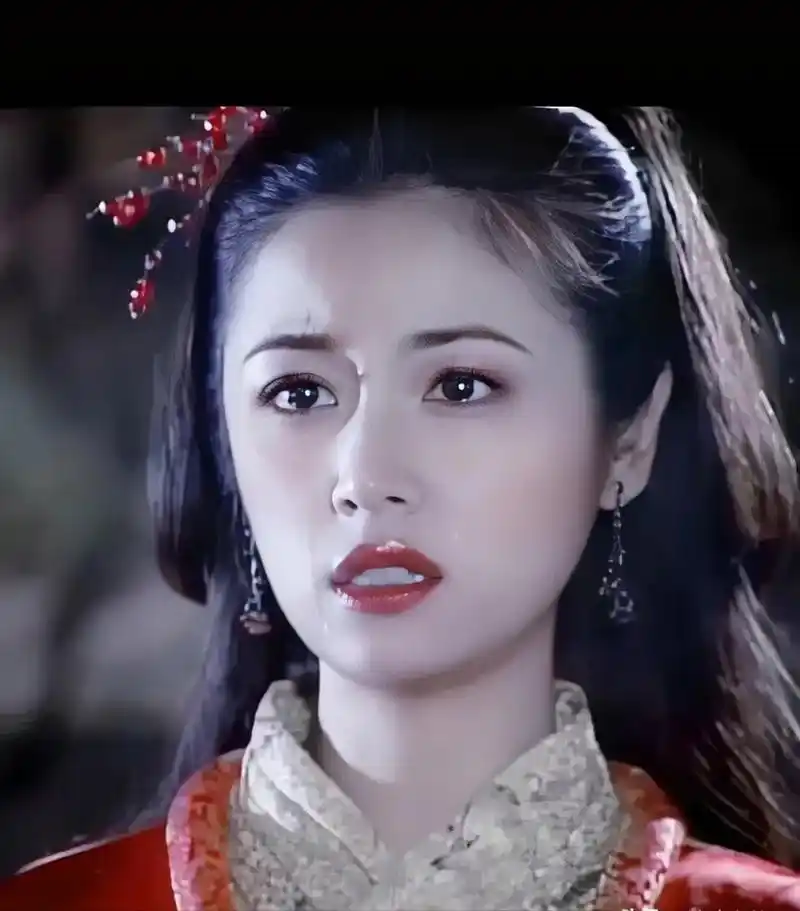 年轻时候的林心如古装真的很抗打,眉清目秀,脸型漂亮#明星的那些神图