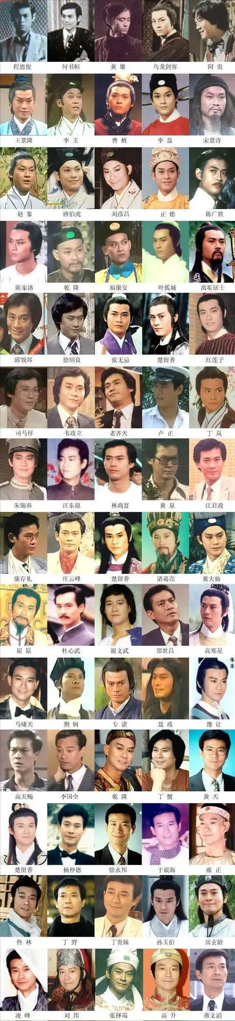 小鲜肉们别浓妆艳抹演古装了这6位男演员告诉你什么叫古装脸