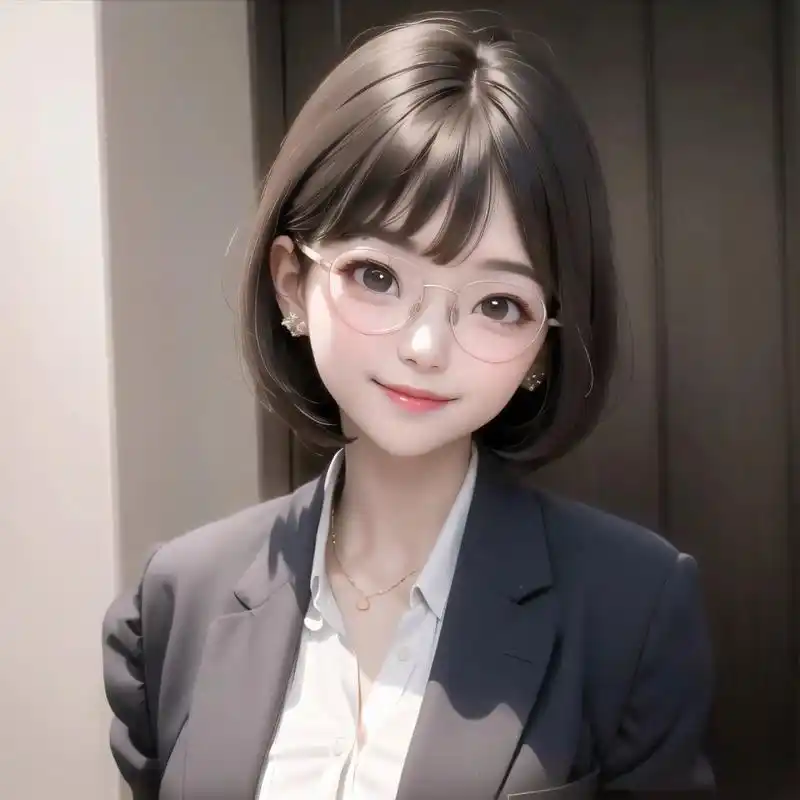 短发合集职业女生头像