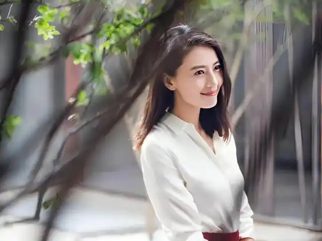 高圆圆分享照片