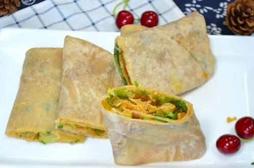 煌旗美食课堂酥脆美味的煎饼果子教程内附配方做法技巧