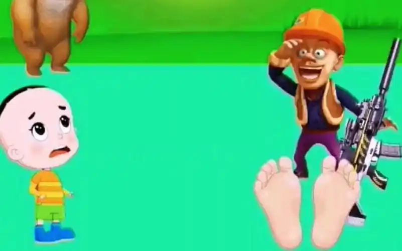 光头强的臭脚丫子