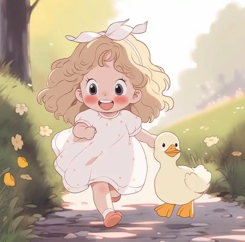 萌化了!可爱又治愈的头像#动漫# #头像##十月动态激励计划