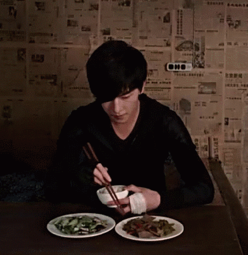 杨洋gif食物gif吃饭gif筷子gif