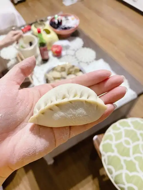 韭菜白菜香菇鸡蛋猪肉虾仁馅#饮食记录  #我的日常饮食  #饺子  #家常