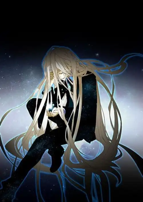 弹丸二代,神座出流,白发,流泪,半遮脸,星空,西装