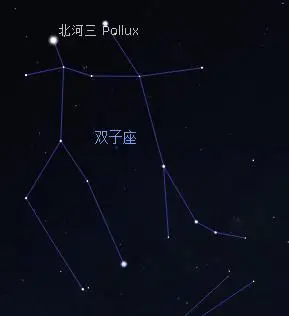 双子座 图源:星图软件