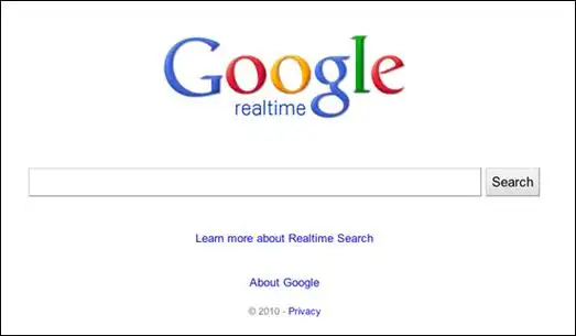 谷歌实时搜索