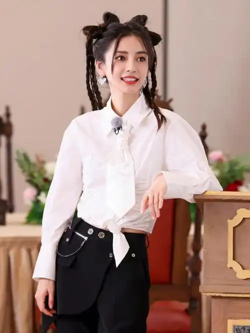 angelababy奔跑吧造型