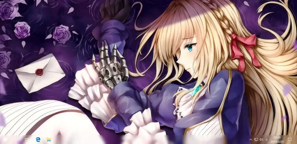 薇尔莉特伊芙加登violetevergardenwin10主题