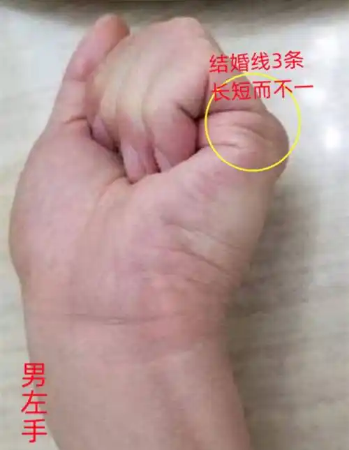 手相:两条线相连,谨防"姻缘"!_婚姻_福主_分支