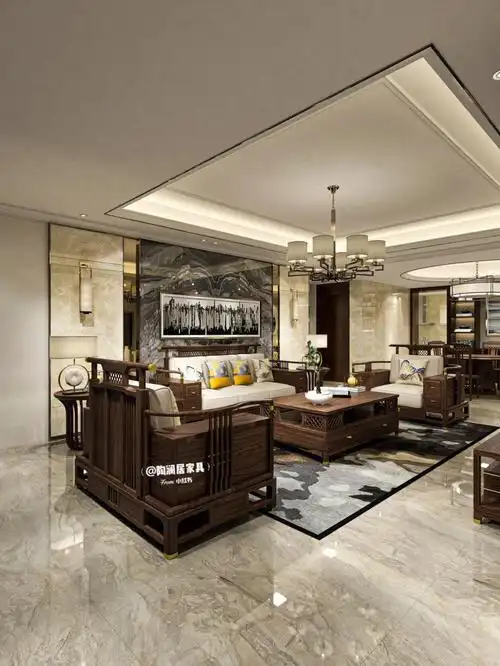 新中式风沙发以现代之形书写传统东方之意