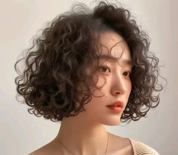 这是一款浪漫的发型,独特的波浪造型能为整个人增添几分女人味和优雅