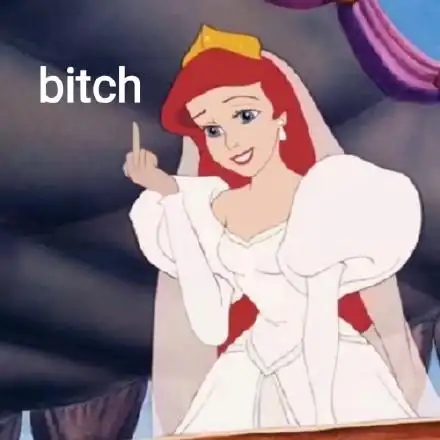 bitch 碧池(白雪公主中指)_bitch_碧池_白雪公主_中指表情