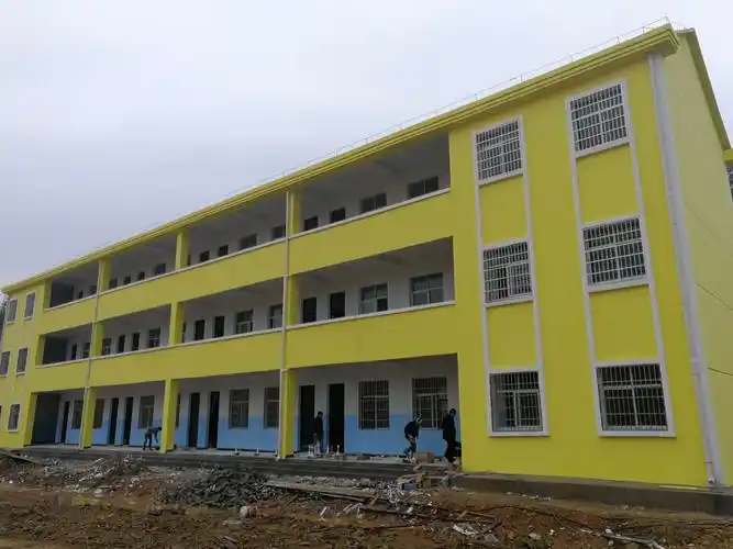 响水滩铁炉小学教学楼竣工验收