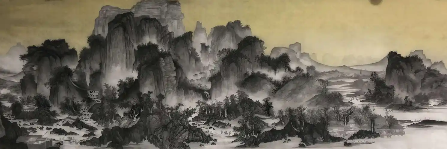 临北宋李成茂林远岫图