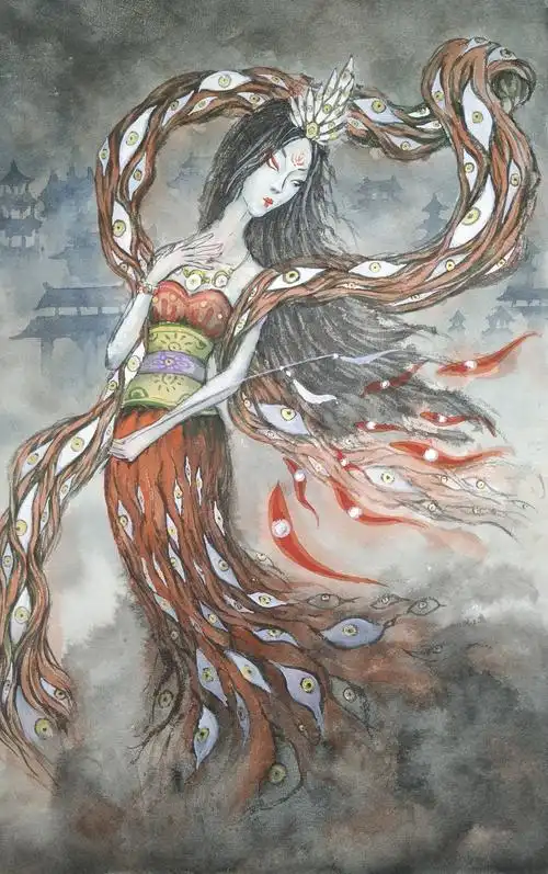 百鬼夜行上册|插画|概念设定|画师昊渊 - 原创作品 - 站酷 (zcool)