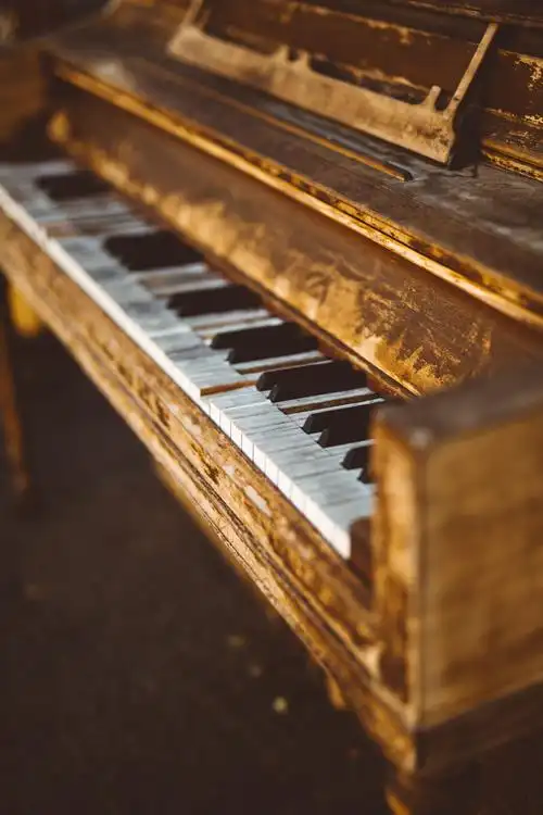 很有质感的钢琴唯美图片