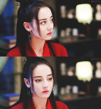 《烈火如歌》中的"美迪",一身红衣娇艳似火!