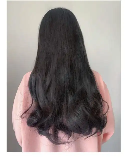 鸽子谷假发女长发一片式无痕u型长卷发大波浪隐形贴片接发自己接假发