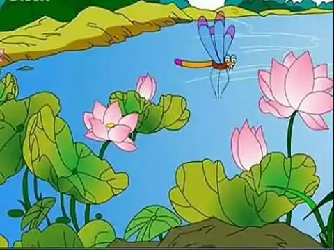 其它 百特艺点点美术第一季第十四课 写美篇小荷才露尖尖角 早有蜻蜓