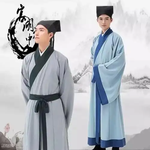 "青衿"是古代学子穿的"学生服",相当于现在学生都有的校服.