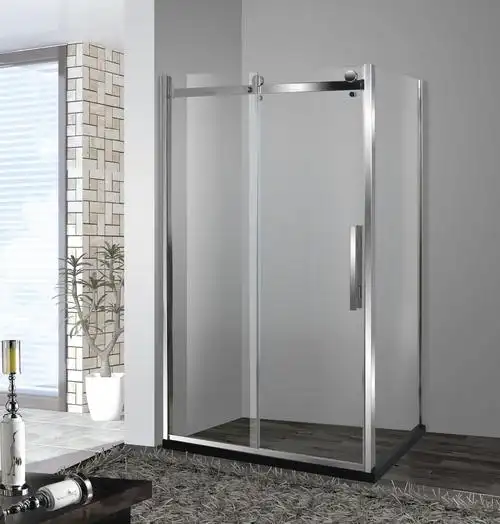 欧凯莎简易淋浴房整体洗澡房卫生间钢化玻璃推拉门 屏风隔断