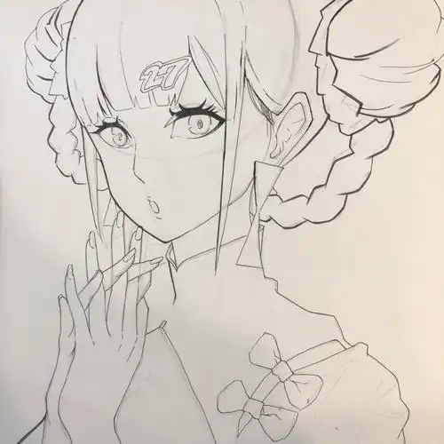 马克笔动漫人物