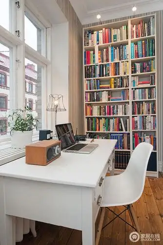 精美书房设计效果图